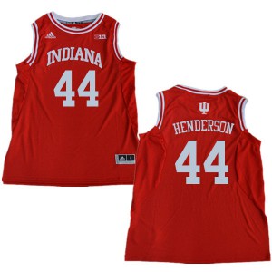 Men's Indiana University #44 Alan Henderson Red Stitch Jerseys 559175-462
