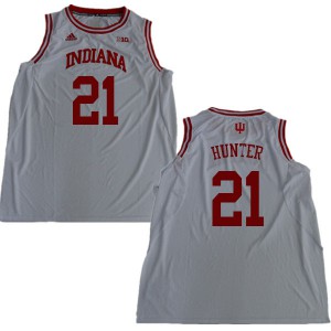 Men's Indiana University #21 Jerome Hunter White Basketball Jerseys 537137-326