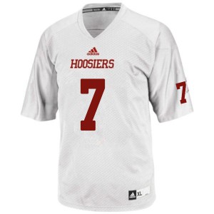 Men Indiana Hoosiers #7 Reakwon Jones White Stitched Jersey 593407-390