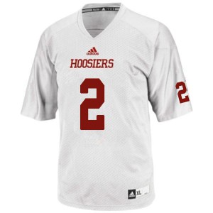 Mens IU #2 Reese Taylor White Stitched Jersey 901994-406