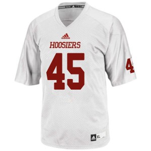 Mens Indiana #45 T.D. Roof White Alumni Jersey 916875-180