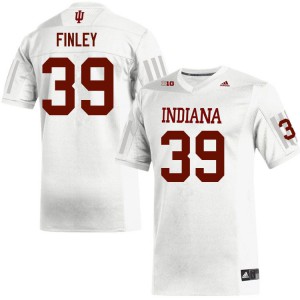 Men's Indiana #39 Patrick Finley White Stitched Jerseys 338382-442