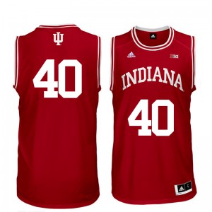 Mens IU #40 Calbert Cheaney Red Official Jersey 822961-898