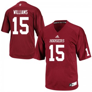 Mens Indiana University #15 Rashawn Williams Crimson NCAA Jerseys 558543-864