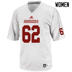Womens Hoosiers #62 Brandon Knight White Alumni Jerseys 142236-326