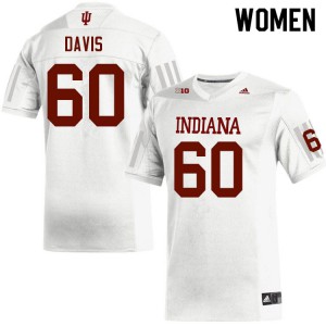 Womens IU #60 Dalton Davis White Embroidery Jersey 749486-497