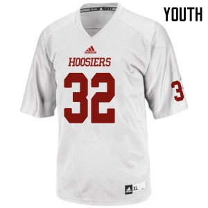 Youth IU #32 Anthony Thompson White Stitched Jersey 426133-491