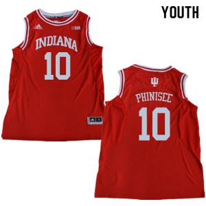 Youth Indiana #10 Rob Phinisee Red University Jersey 828151-152