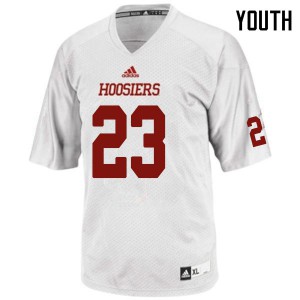 Youth Indiana University #23 Ronnie Walker Jr. White Stitched Jersey 407824-832