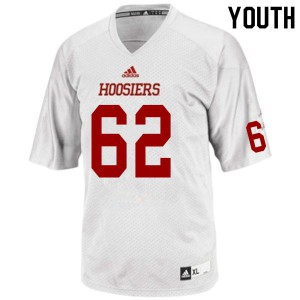 Youth Indiana Hoosiers #62 Cameron Knight White University Jersey 644238-445