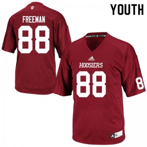 Youth Indiana University #88 Chris Freeman Crimson Player Jersey 915307-941